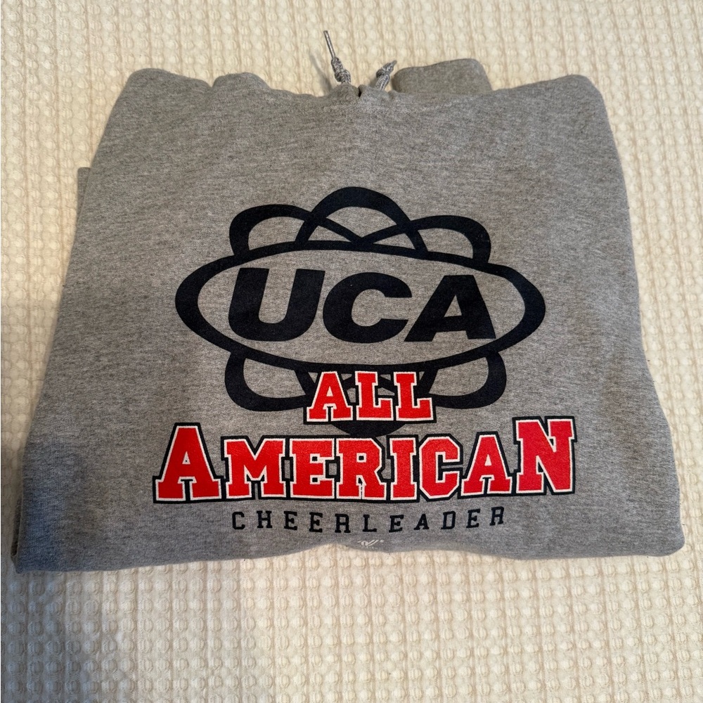 UCA All American Cheerleader Gray Sweatshirt